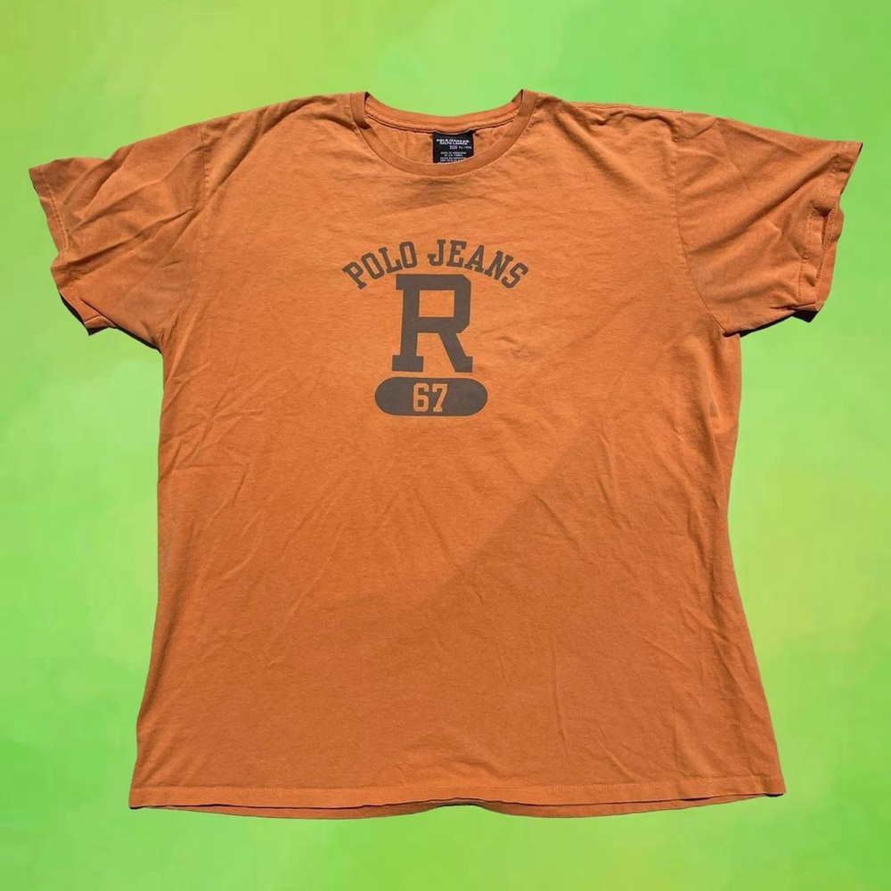 Polo Ralph Lauren Orange Graphic Tee